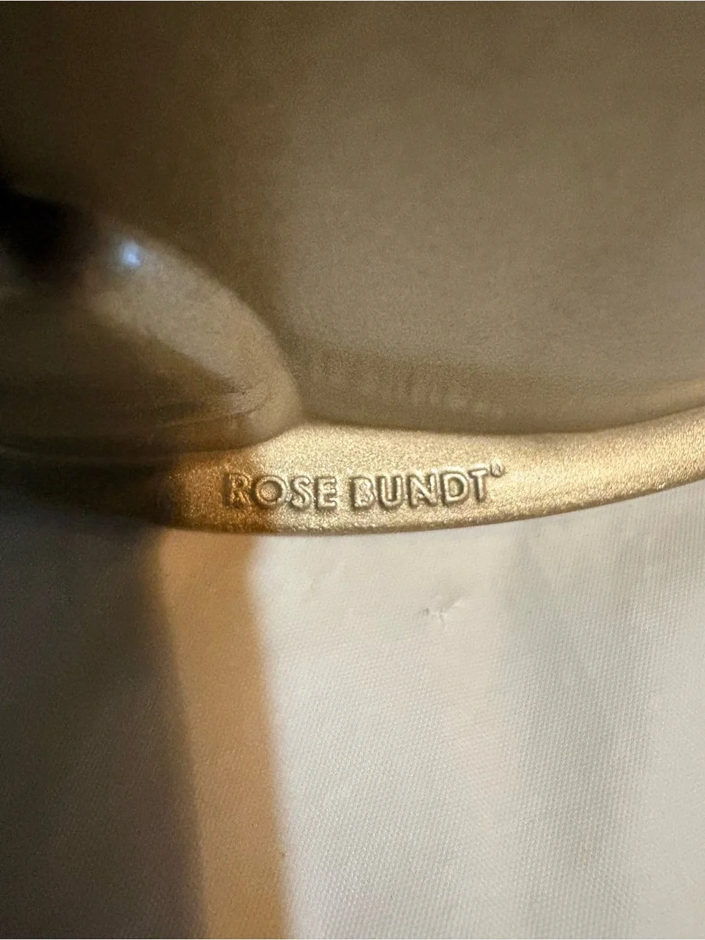 Nordic Ware Metallic Gold Rose Bundt Pan